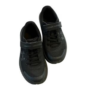 Under Armour Boys Shoes Kids Sneakers Size 1.5 Hook & Loop Closure Active Sporty